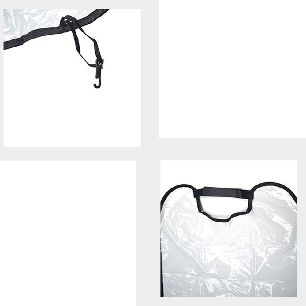 2 Pack Transparent Car Seat Back Protector for Kids - Waterproof Baby Seat Cover, Anti-Scratch & Anti-Stain Mat for Child Car Seats - Perfect for Road Trips, Daily Commutes & Keeping Your Vehicle Clean