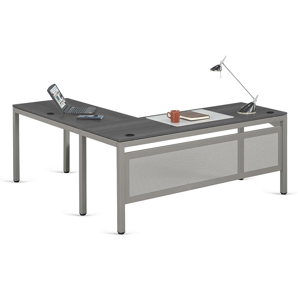 NBF at Work Reversible L-Shaped Executive Office Desk - 60