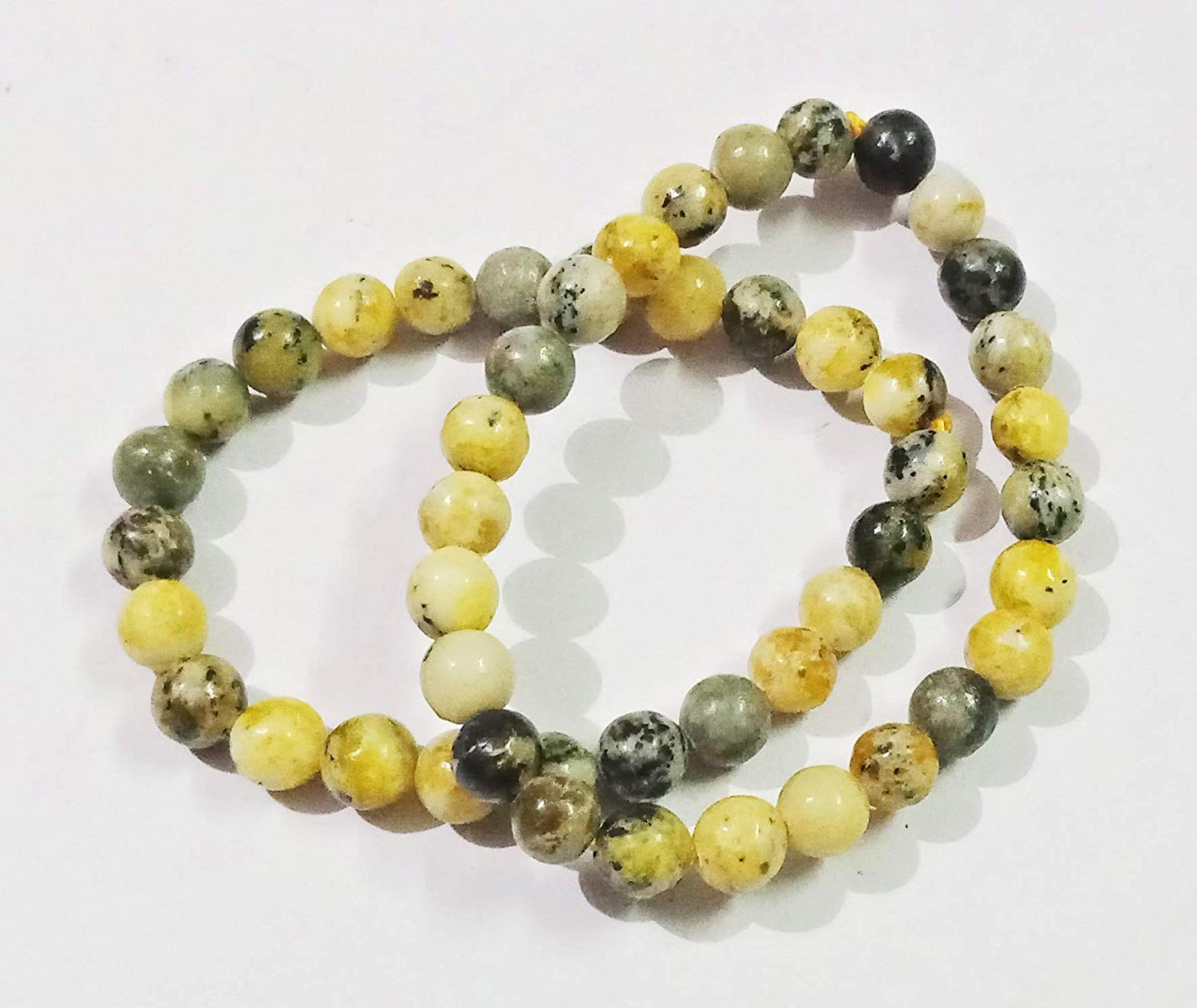 Natural AAA Serpentine Stretch Bracelet - 7-7.5