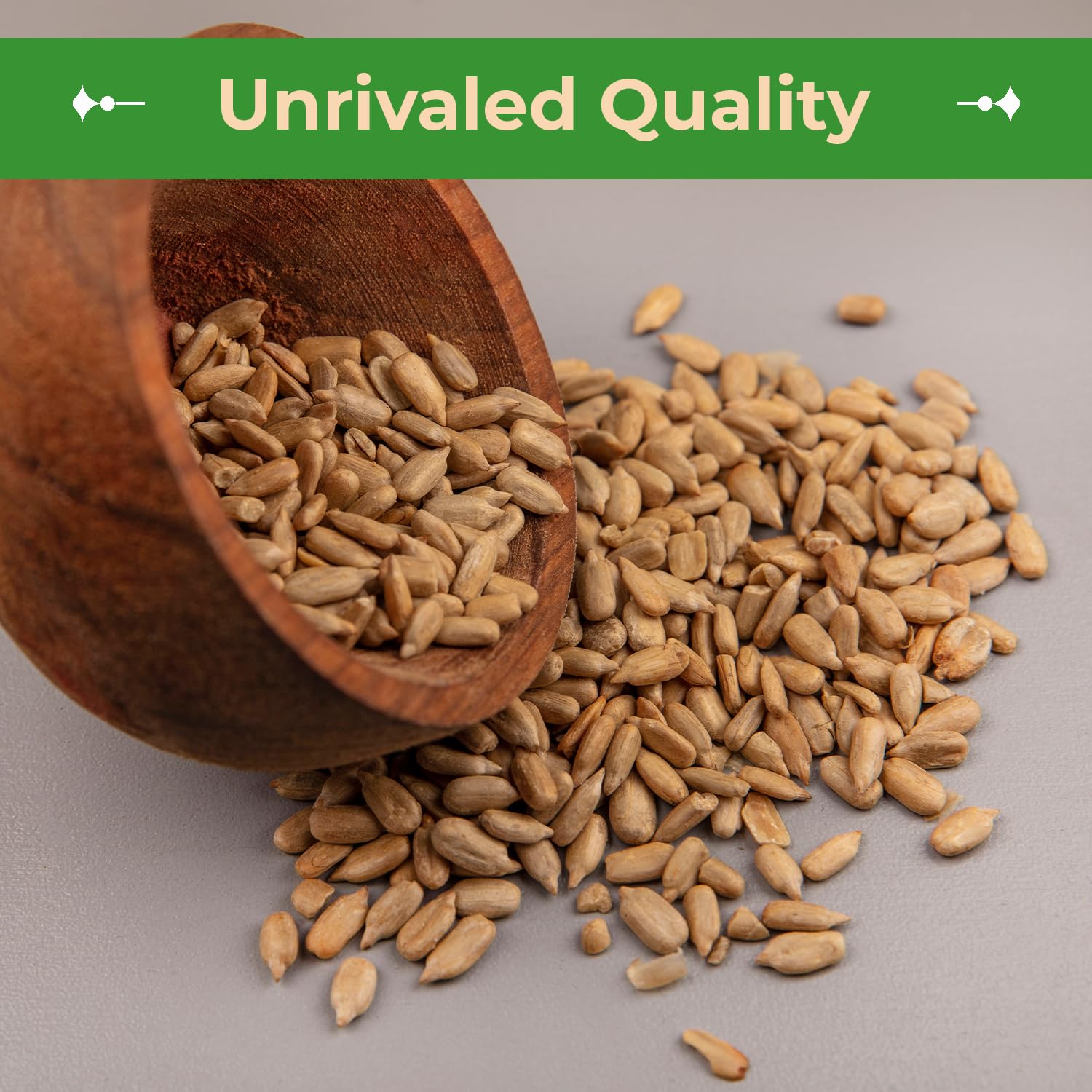 Organic Sunflower Seed Kernels Raw (No Shell) 5lb Bag - High Protein, Fiber, Antioxidant Rich Superfood Snack | Vegan, Gluten Free | Source of Essential Vitamins & Minerals | Perfect for Salads, Baking, Trail Mix & Healthy Snacking