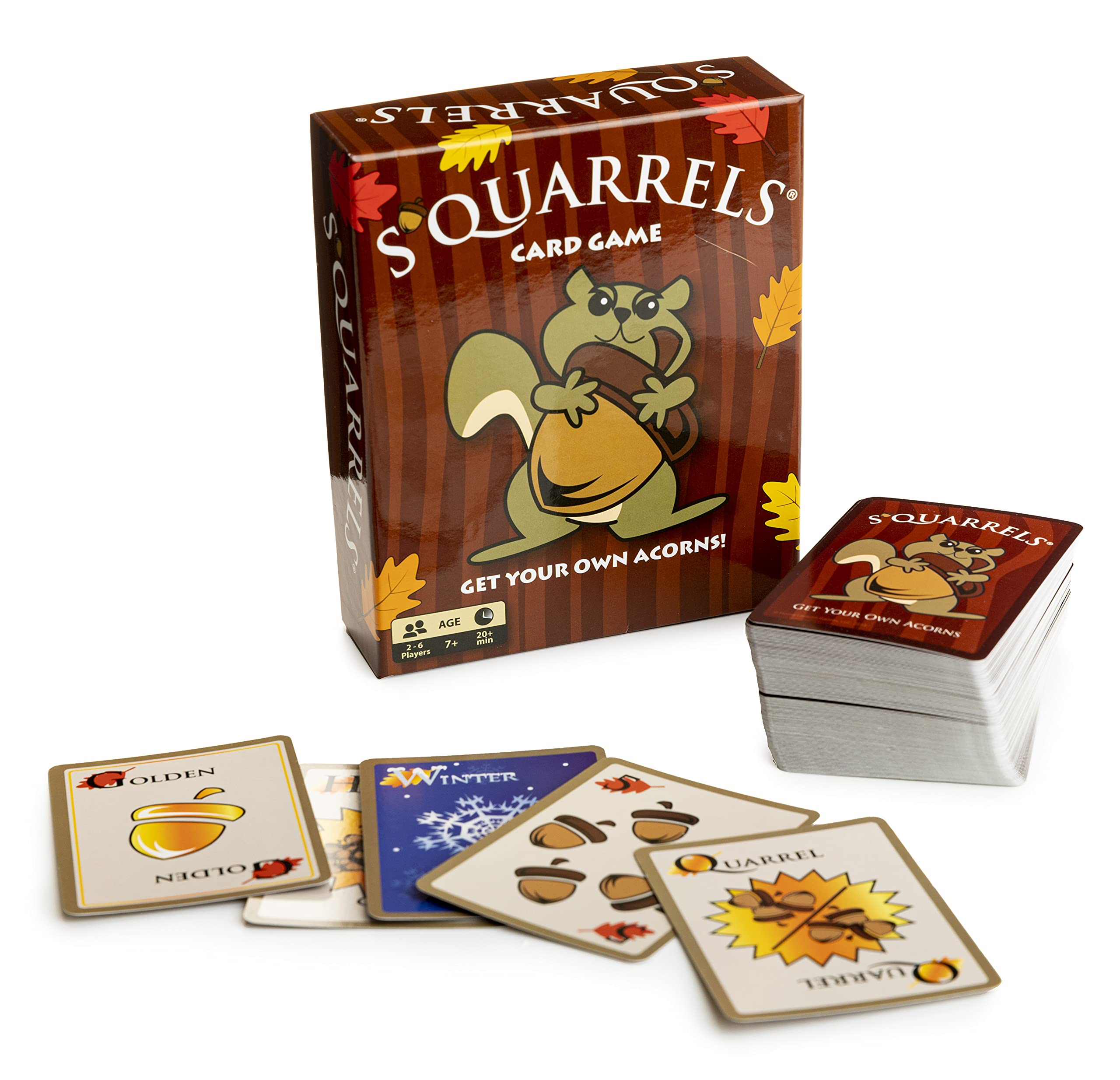 S'Quarrels Card Game - Fun & Fast-Paced Family Card Game for 2-6 Players, Kids & Adults - Perfect for Parties, Travel & Family Game Nights