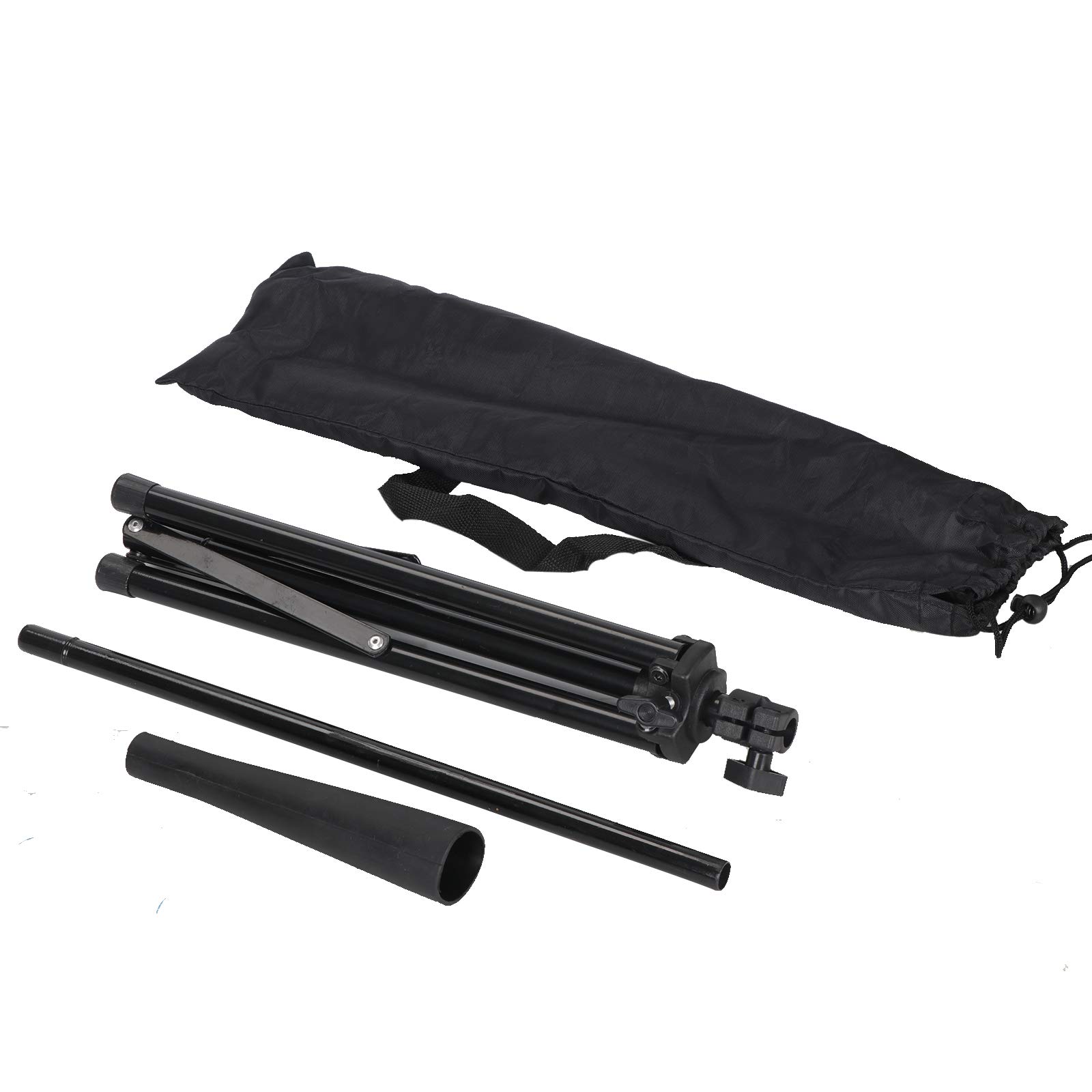 **ZENY Adjustable Portable Baseball Batting Tee - Collapsible Tripod Base with Rubber Topper for Softball & Baseball Hitting Drills - Perfect for Backyard, Training & Practice (Height Adjustable 24