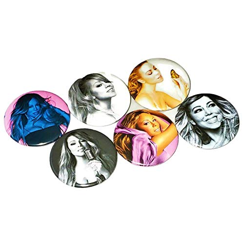 Mariah Carey Magnet Collection - Butterfly, Glitter, The Emancipation of Mimi, Vision of Love - Best Friend Birthday Gifts for Music Lovers, Home Decor, Office Inspiration