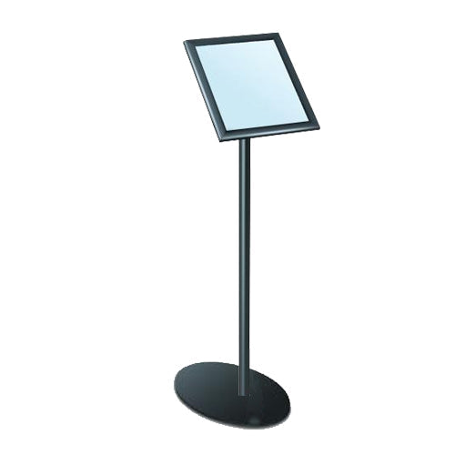 14x22 Angled Sign Frame with Snap Open Design - Durable A-Frame Sign Stand for Outdoor Advertising, Sidewalk Sales, and Retail Displays