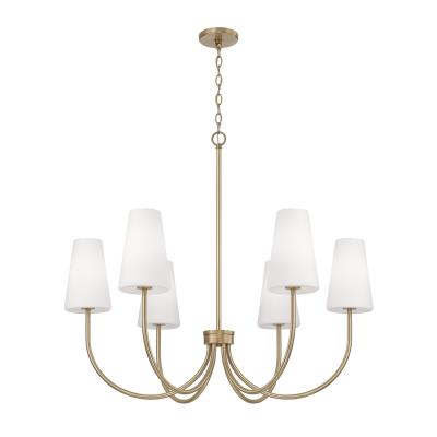 Merritt Chandelier - Elegant Crystal Ceiling Light Fixture for Dining Room, Living Room & Bedroom | Modern Home Decor Lighting