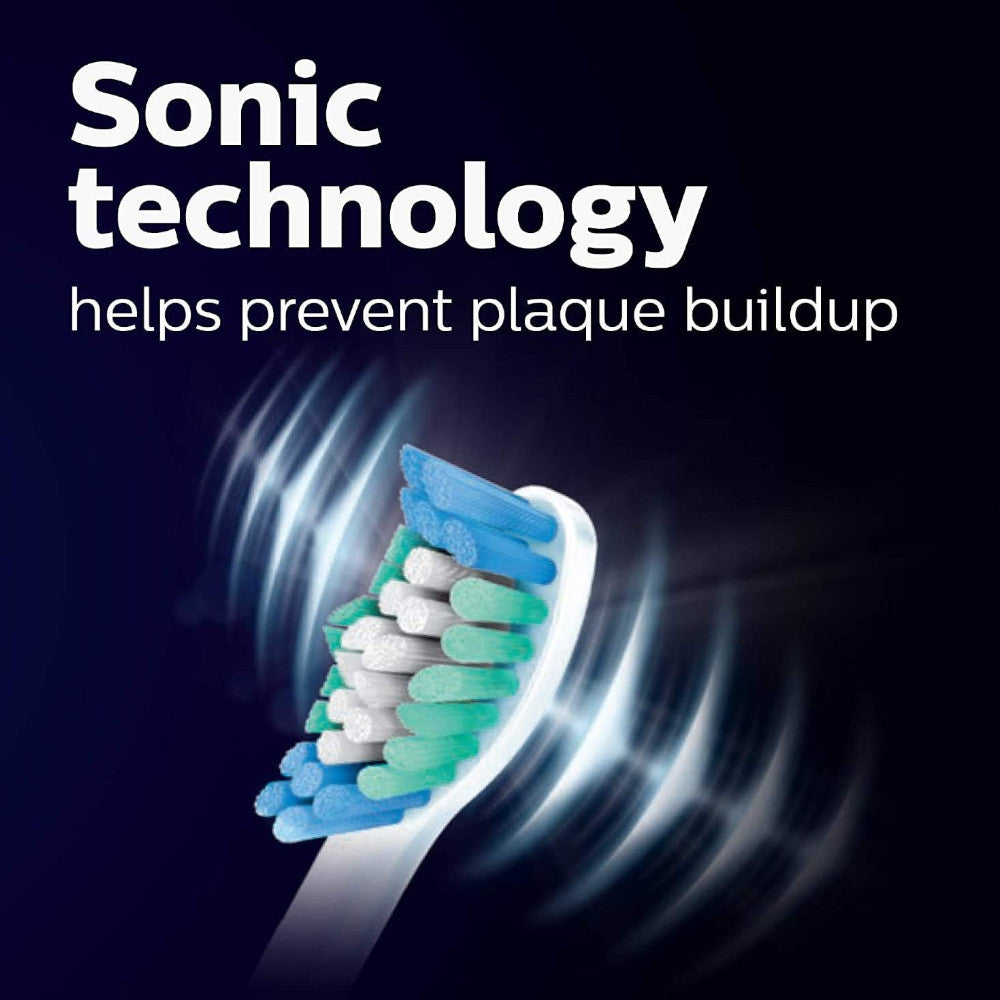 PHILIPS HX3641/02 1100 Series Sonic Electric Toothbrush - Rechargeable, 31,000 VPM for Deep Cleaning, Whitening Teeth & Gum Care - Perfect for Travel & Daily Oral Hygiene Routine