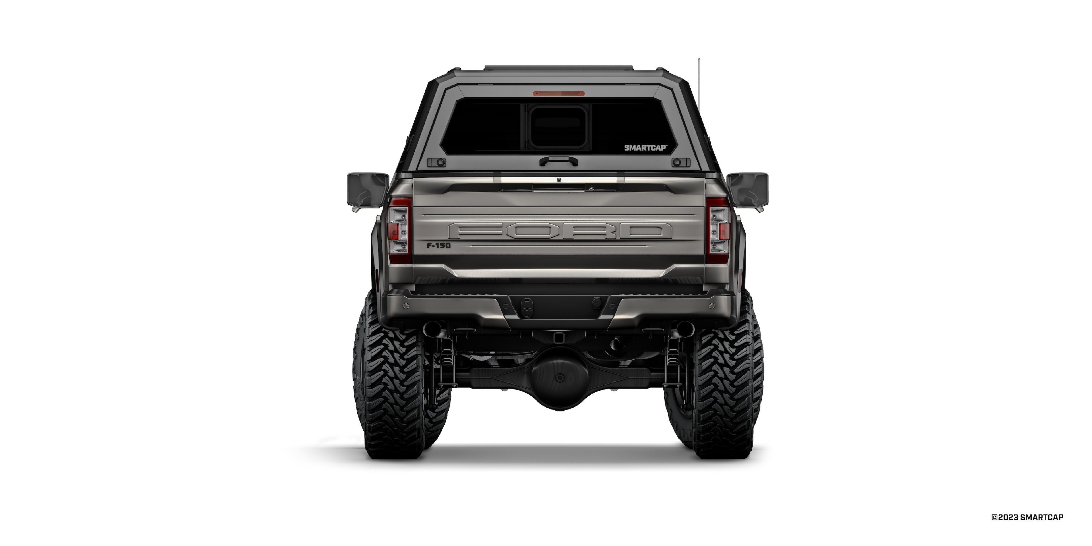 SmartCap EVOa Adventure Truck Cap for 2015-2020 Ford F-150 6.5' Standard Bed | Heavy-Duty Truck Topper for Camping & Outdoor Adventures