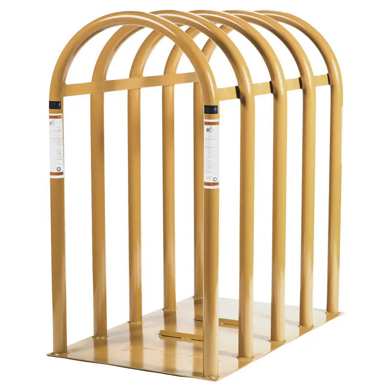 Ken Tool 5 Bar Magnum Heavy Duty Tire Inflation Cage - Safety Tire Cage for Truck & Tractor Tires - Workshop & Garage Use