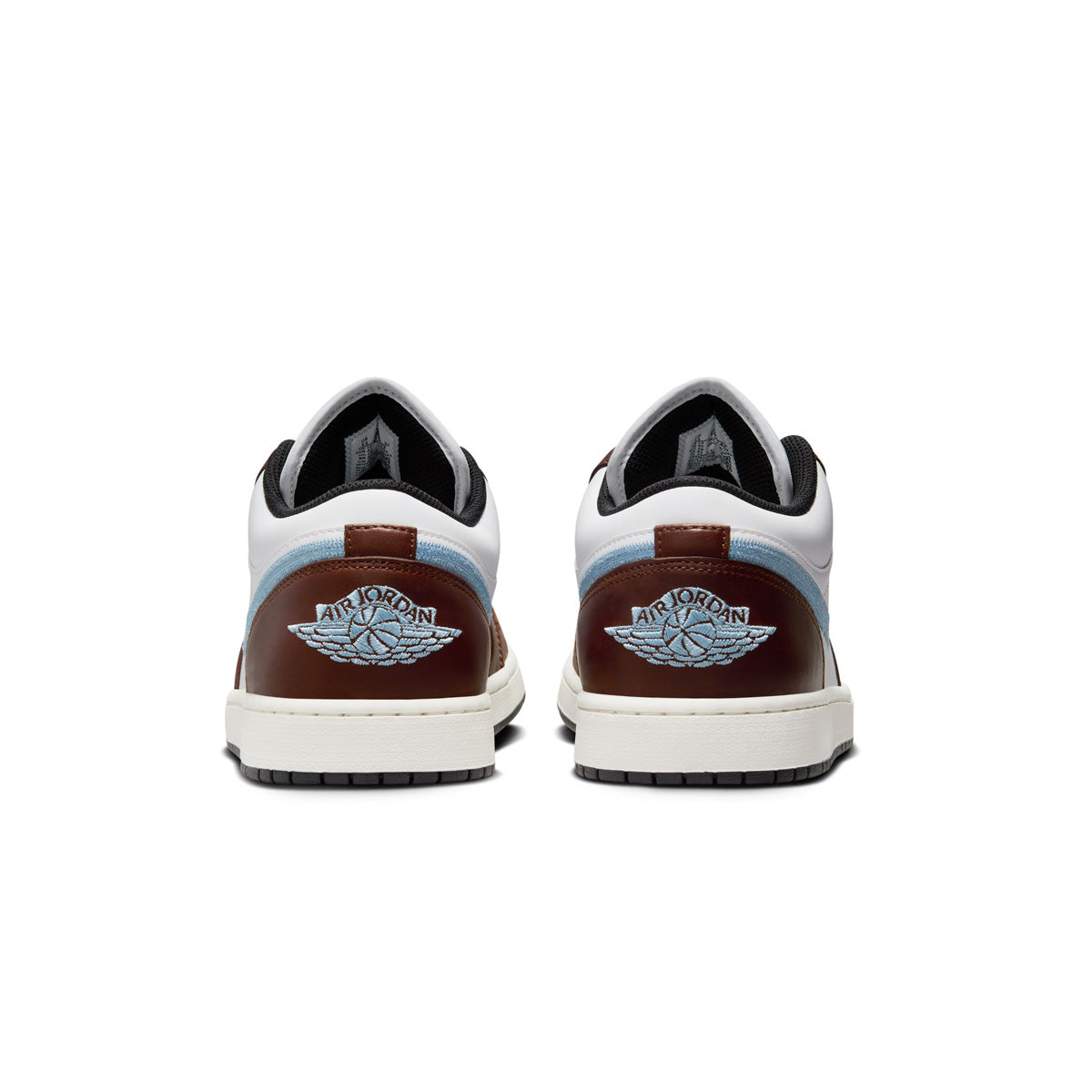 Air Jordan 1 Low SE Sneakers - Blue, Brown & Grey Colorway | Men's Casual Basketball Shoes for Streetwear & Everyday Comfort