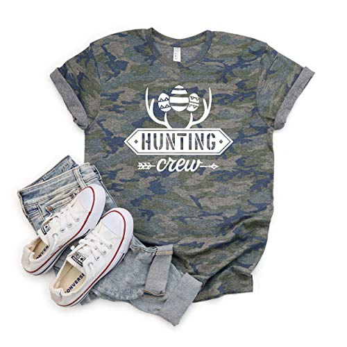 Easter Shirt for Kids - Cute Bunny & Egg Hunt Graphic Tee - Easter Outfit for Boys & Girls - Holiday Gnome & Squad Design - Perfect for Easter Day Celebrations & Family Photos
