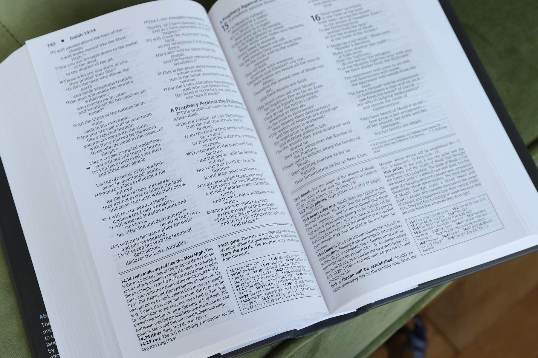 NIV Foundation Study Bible - Hardcover, Red Letter Edition - Perfect for Bible Study, Church Services & Personal Devotion