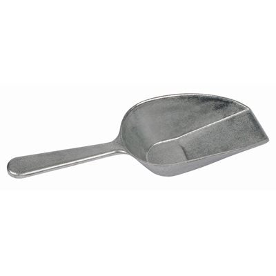 Winco 7 Oz Flat Bottom Scoop ASFB 7 - Stainless Steel Measuring Scoop for Coffee, Flour, Sugar, Pet Food - Perfect for Kitchen, Bakery, and Commercial Use