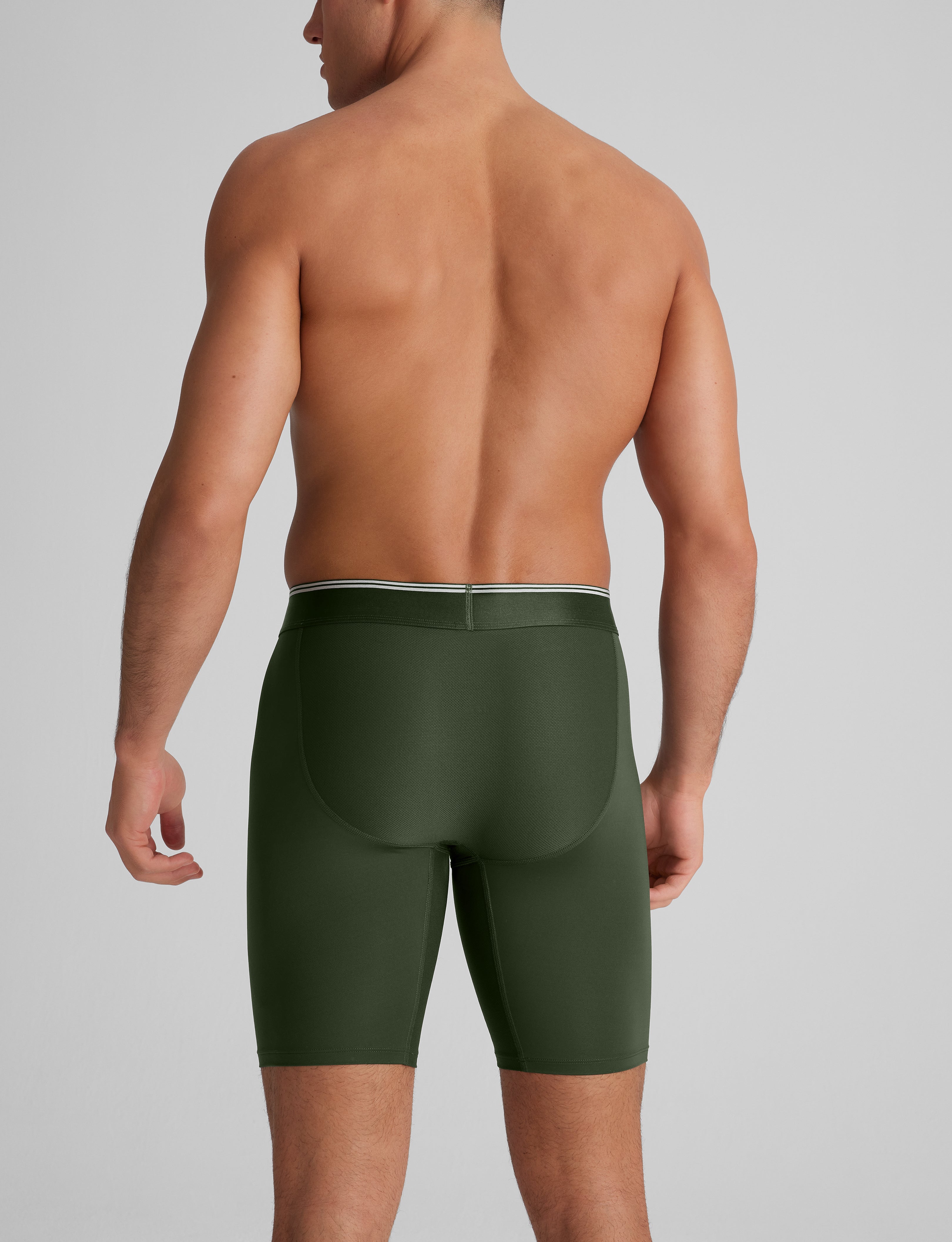 360 Sport Boxer Brief 8-Pack - Moisture-Wicking Men's Underwear for Gym & Active Lifestyle - Breathable Comfort Fit Boxer Shorts for Workout, Running & Everyday Wear