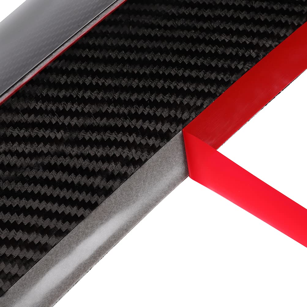 Carbon Fiber Car Spoiler Wing for 2007-2013 Infiniti G37 G25 Sedan - High Performance Trunk Lip Spoiler Body Kit - Enhances Aerodynamics & Sporty Style for Street Racing & Car Shows