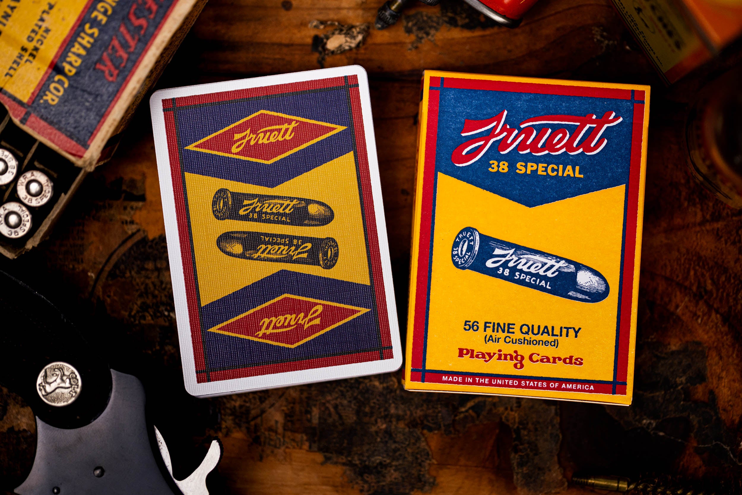 Truett 38 Special Playing Cards - Premium Deck for Poker, Blackjack & Magic Tricks - Perfect for Game Nights, Casino Parties & Cardistry Practice