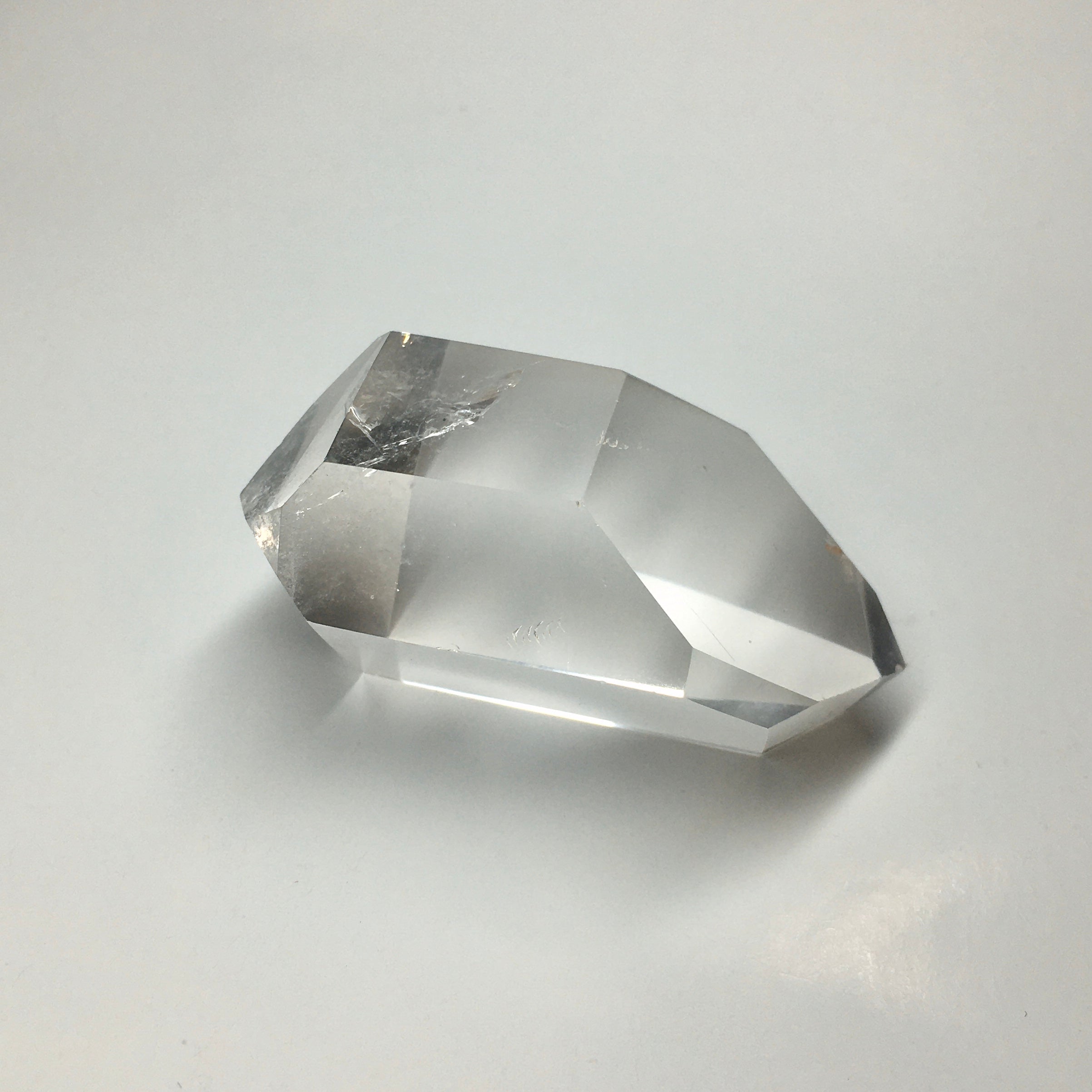 Natural Clear Quartz Double Terminated Point - Healing Crystal for Meditation, Reiki & Energy Work - Perfect for Home Decor, Yoga Space & Spiritual Gifts