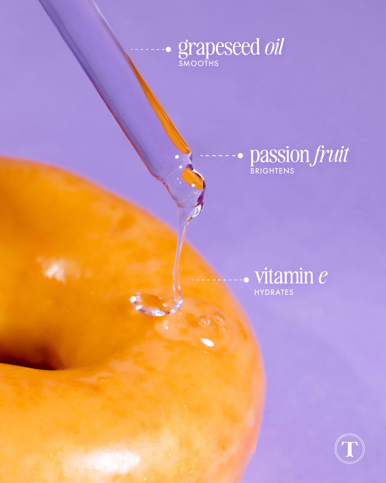 Glazed Donut Facial Serum - Hydrating & Brightening Skincare for Glowing Skin | Perfect for Morning Routine & Night Care
