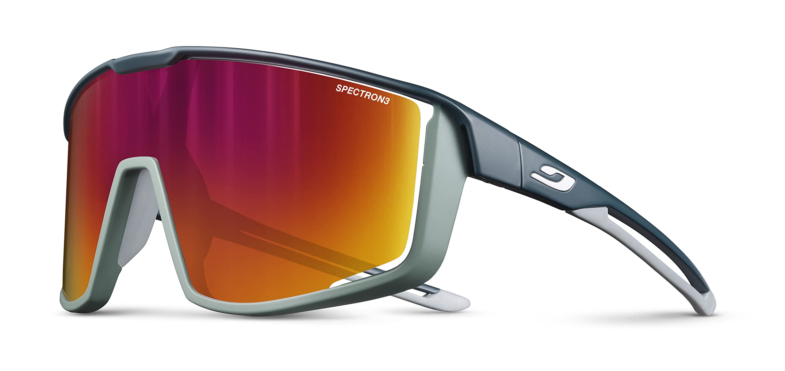 Julbo Modern Rectangular Sunglasses for Men & Women - UV Protection Polarized Fashion Shades - Perfect for Driving, Beach & Outdoor Activities