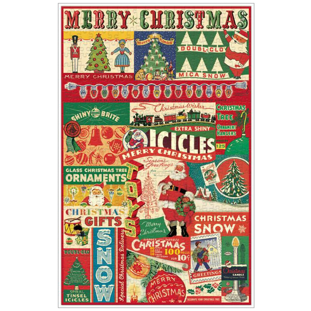 500 Piece Christmas Jigsaw Puzzle for Adults & Families - Holiday Fun, Festive Decor & Gift Idea