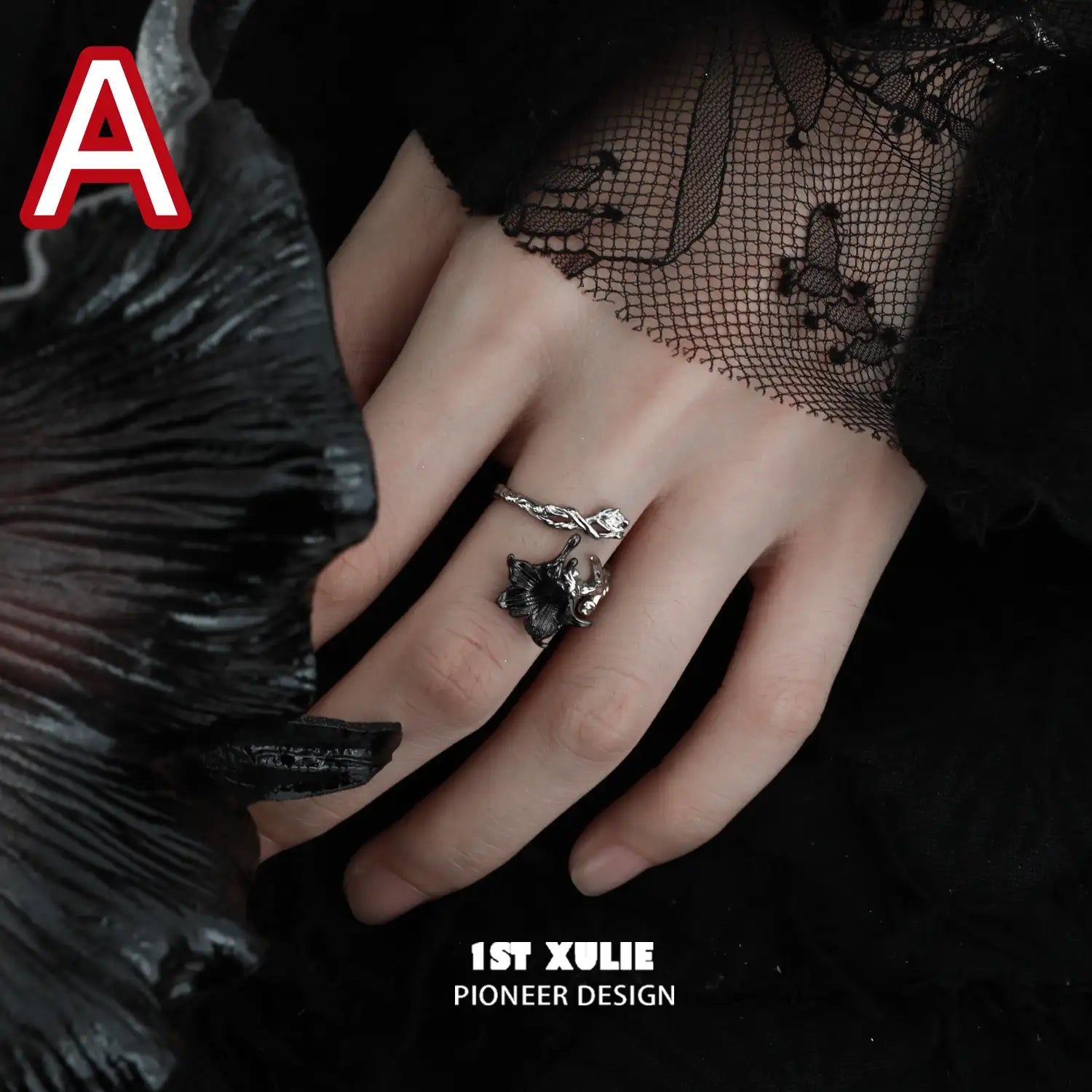 Bloody Datura Collection Set - Gothic Jewelry & Accessories for Dark Fashion Lovers | Perfect for Halloween, Cosplay & Alternative Style Outfits