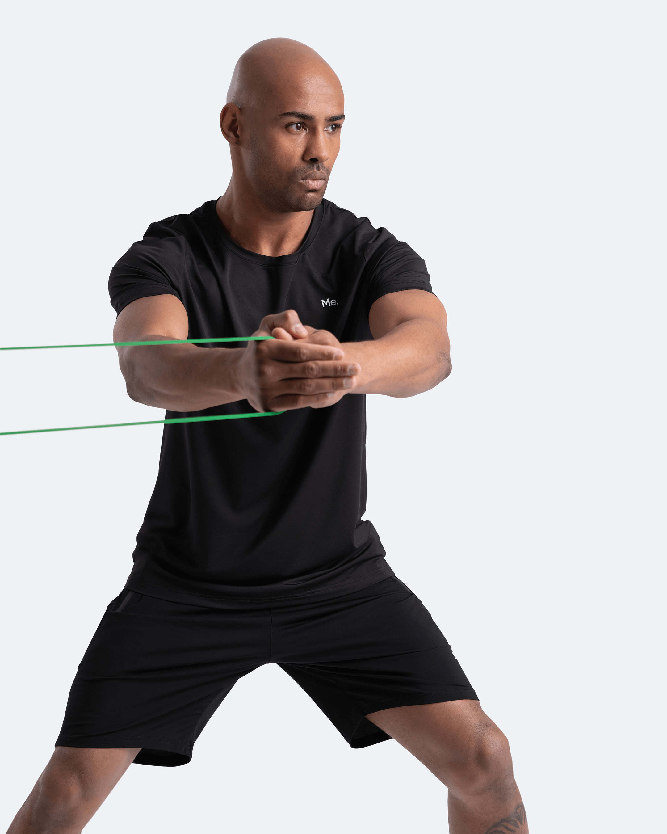 Premium Jet Black Gym Shorts for Men - Breathable, Moisture-Wicking Workout Shorts with Pockets | Ideal for Running, Training & Gym Sessions