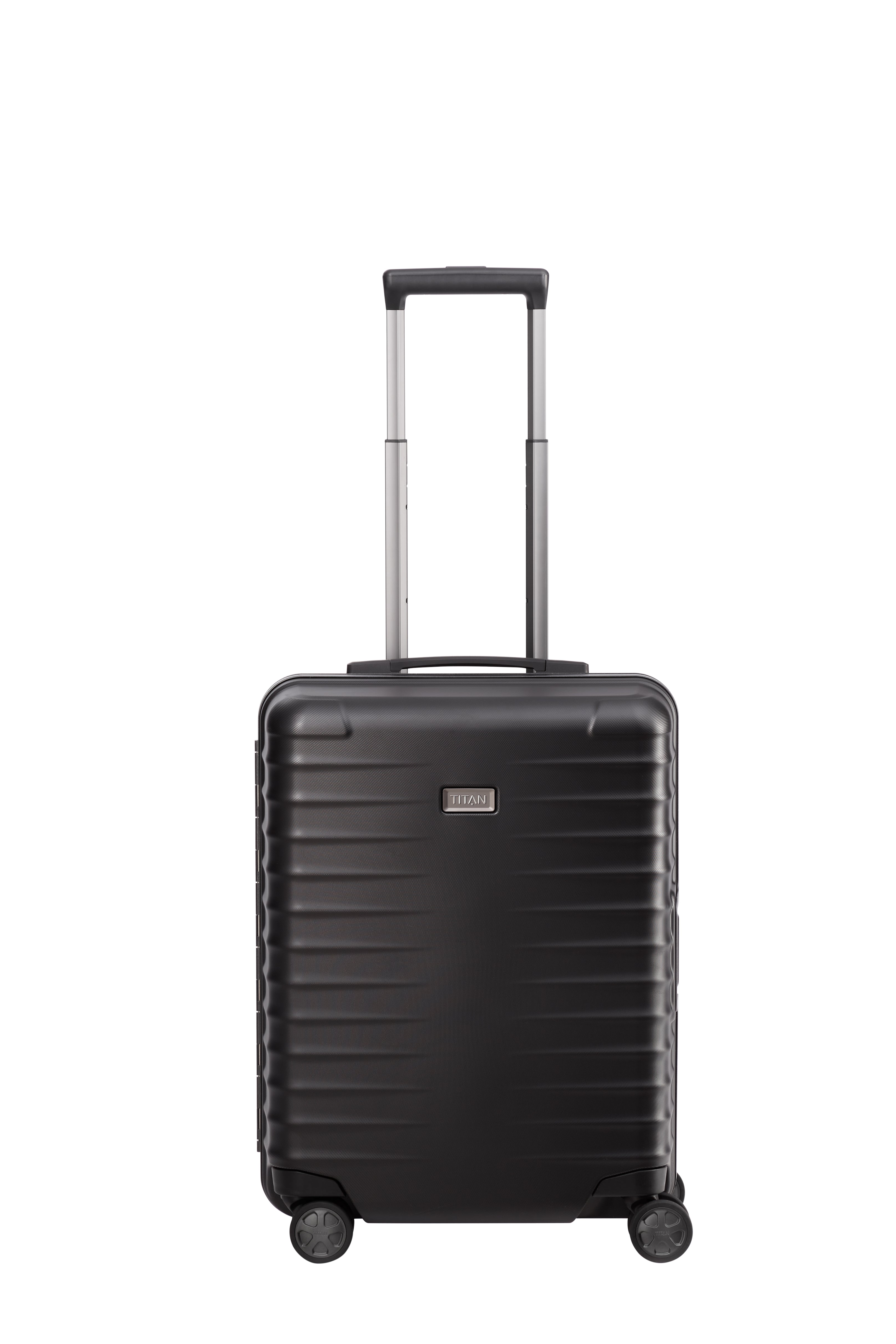Titan LITRON Frame Trolley S Carry On Luggage - Lightweight Expandable Suitcase with 360° Spinner Wheels for Business Travel & Weekend Getaways