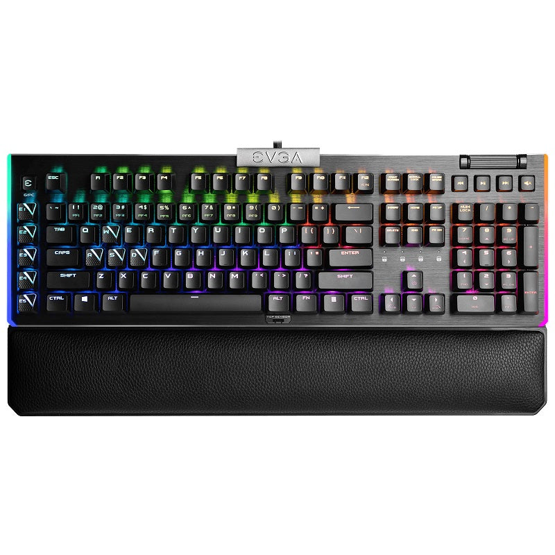 EVGA Z20 RGB Optical Mechanical Gaming Keyboard with Linear Switch - Fast & Responsive for PC, Mac, PS5, Xbox Gaming & Office Work