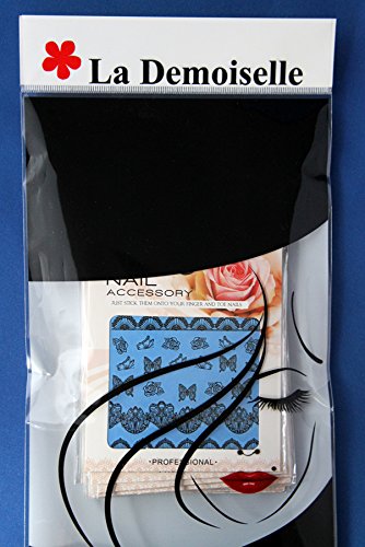 Premium Black Nail Art Water Slide Tattoo Decals - Easy DIY Nail Stickers for Salon-Quality Manicures at Home | Perfect for Parties, Weddings, and Special Occasions