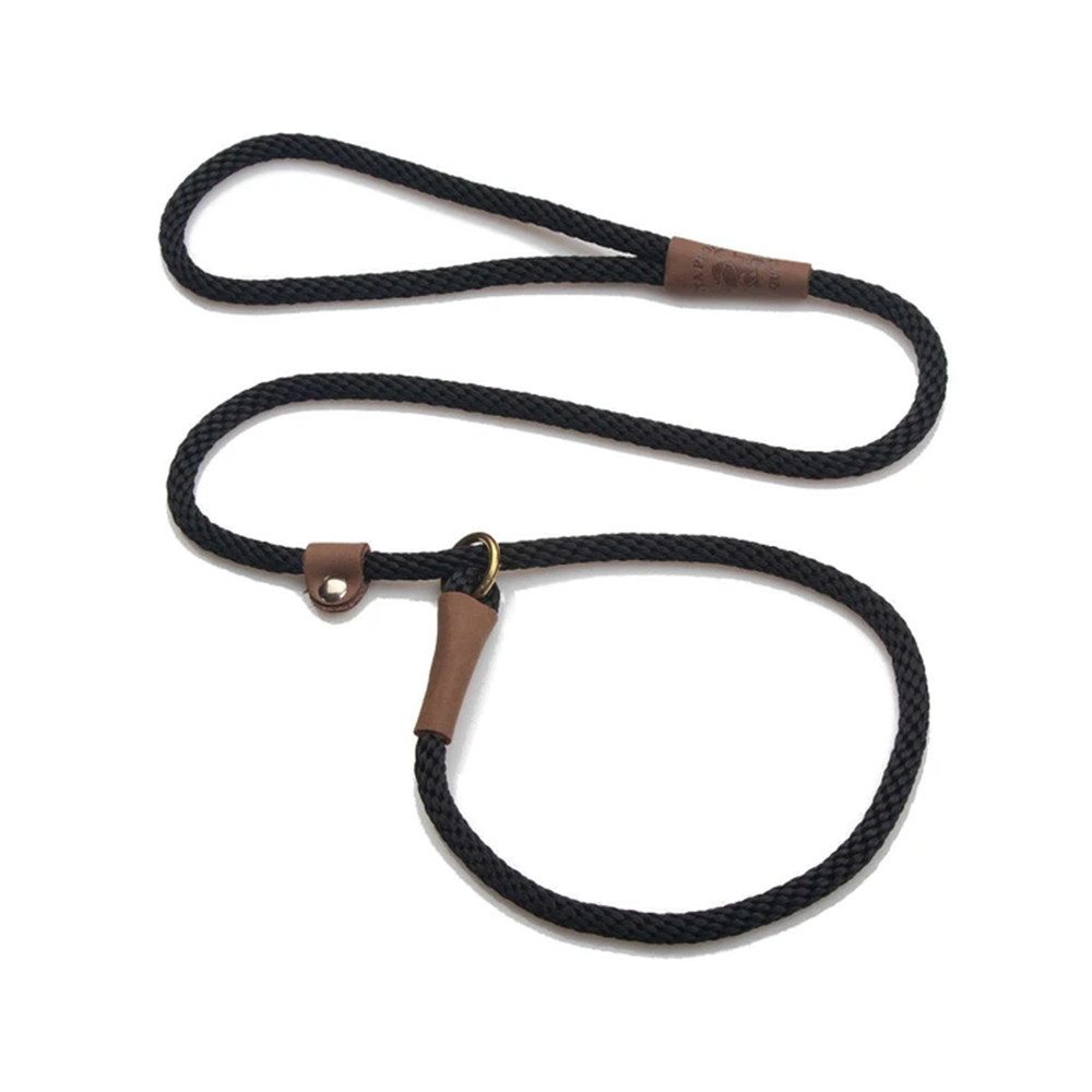 Mendota Products Slip Dog Leash - Adjustable Nylon Rope Leash for Training & Walking - Perfect for Small, Medium & Large Dogs - Use for Daily Walks, Hiking & Outdoor Adventures