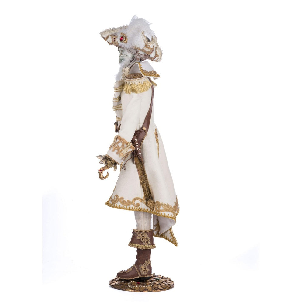 Captain Skully Swashbuckler Pirate Costume by Katherine's Collection - Perfect for Halloween, Cosplay & Pirate Themed Parties