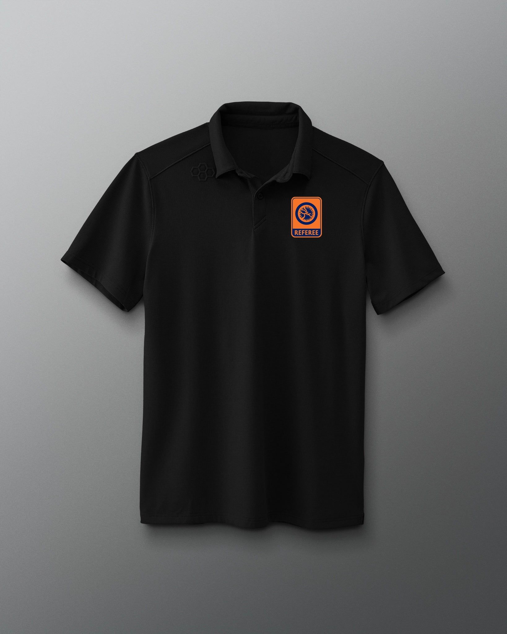 UWW Referee Polo Shirt - Official Wrestling Referee Uniform for Men & Women - Breathable & Durable Performance Wear for Matches & Tournaments