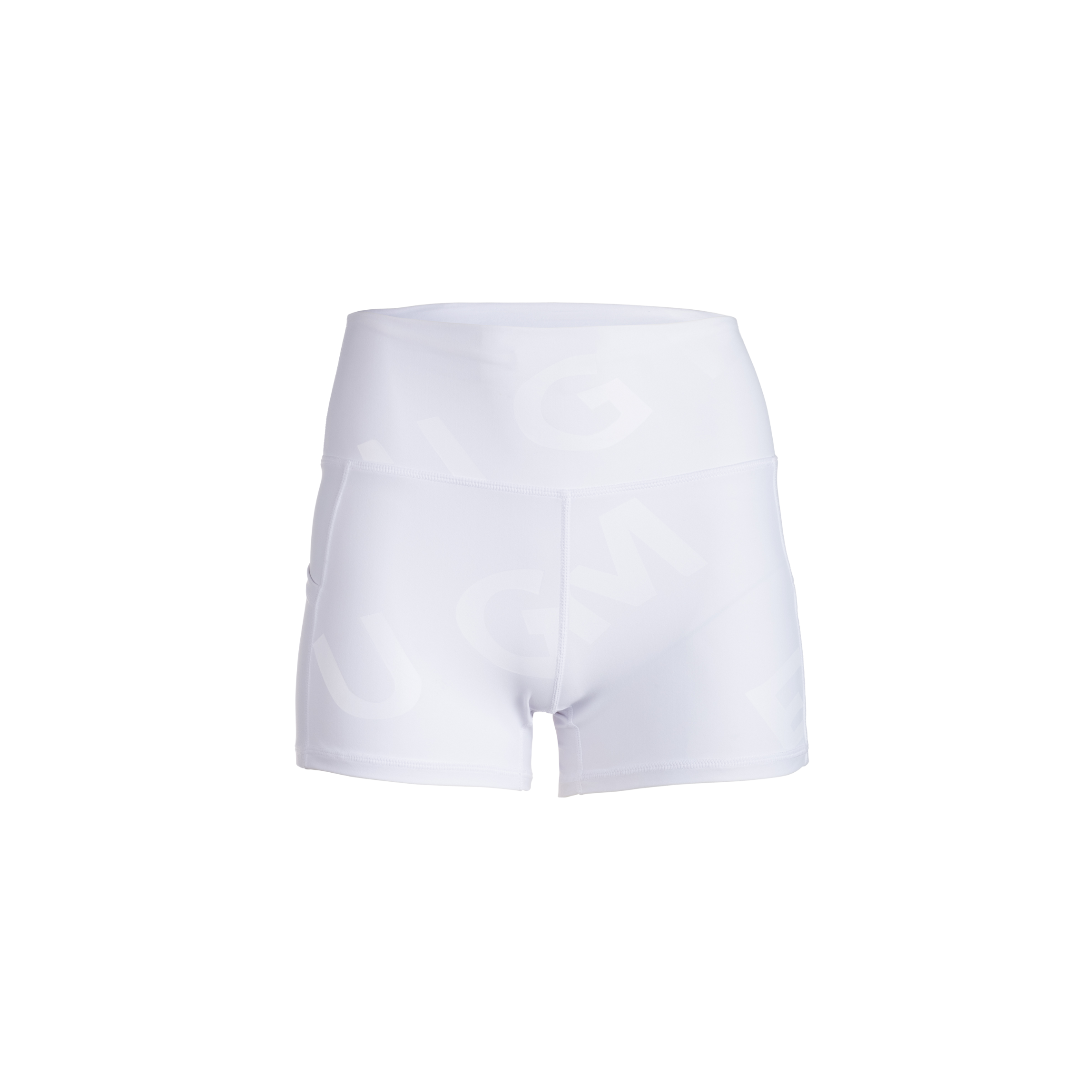 Reese Logo Embossed Women's Casual Shorts - Comfortable Cotton Summer Shorts for Running, Gym, and Outdoor Activities