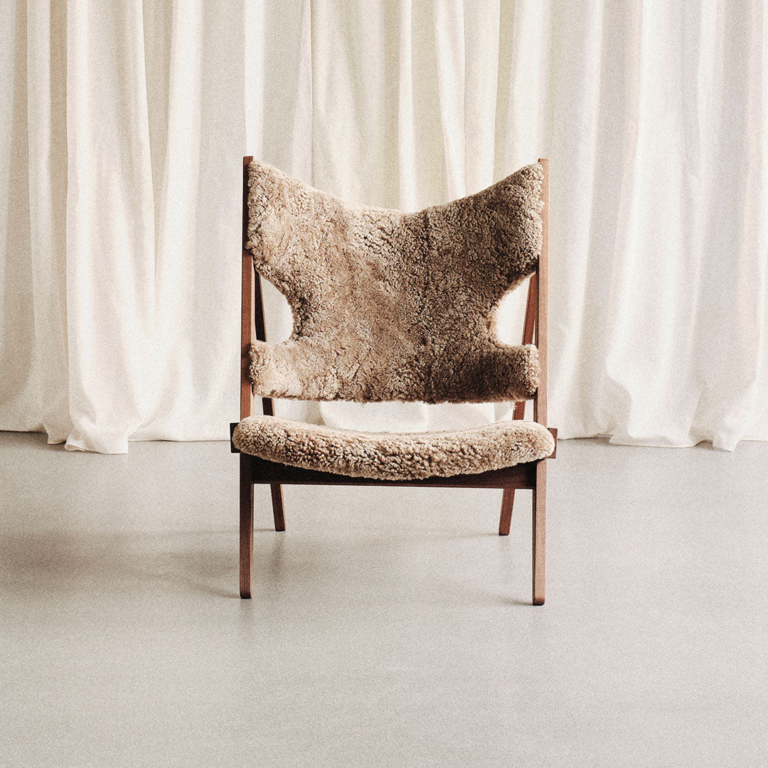 Cozy Knitting Lounge Chair for Relaxation - Ergonomic Design with Soft Cushions - Perfect for Reading, Knitting, or Napping in Living Room & Bedroom