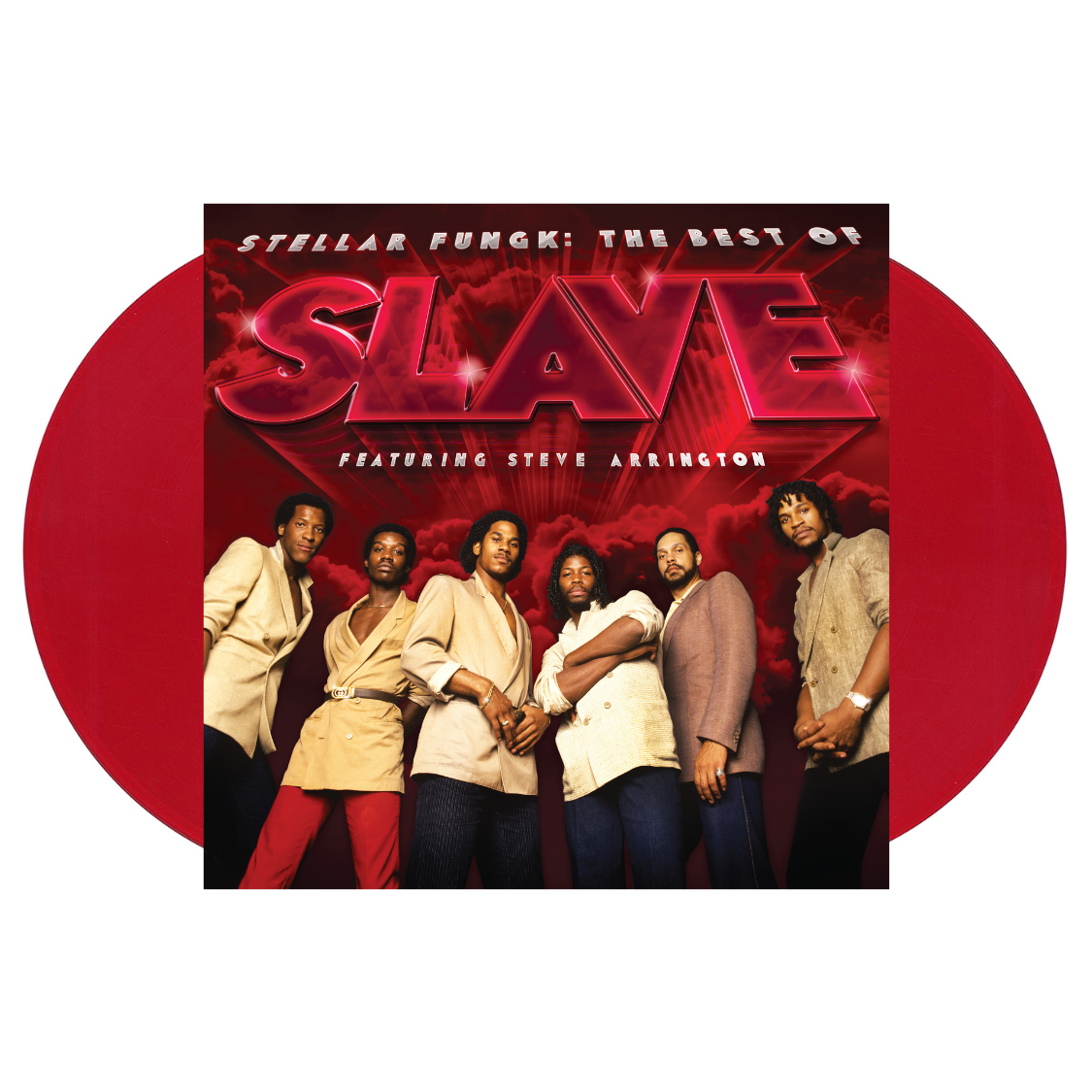 Stellar Funk: The Best of Slave & Steve Arrington - Limited Edition Colored 2xLP Vinyl Record - Perfect for Music Collectors & Retro Disco Parties