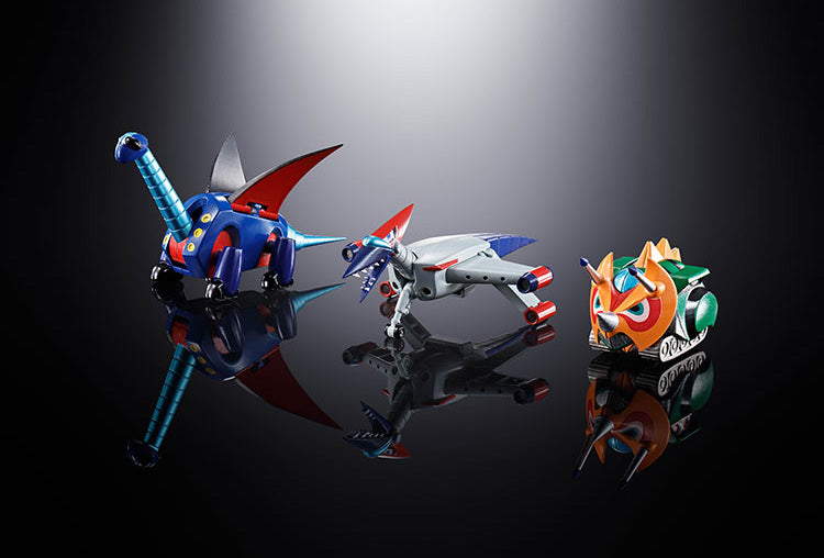 Bandai Soul of Chogokin GX-100 Gaiking & Daiku Maryu Divine Demon Dragon Action Figure - Premium Collectible for Anime Fans & Display Showcase