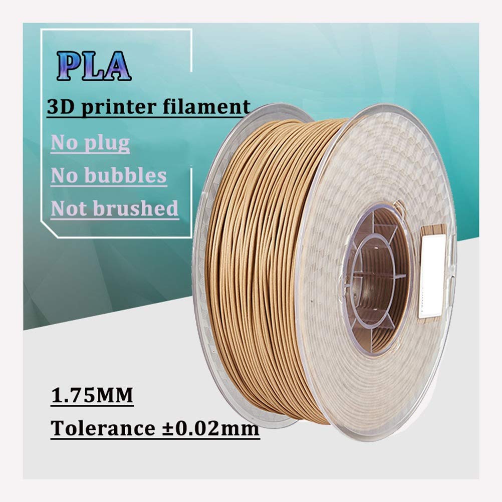 LYRWISHPB 1.75mm PLA Filament for 3D Printing - 1kg Spool (2.2lbs) with 200x200mm Build Surface | ±0.02mm Accuracy | Compatible with Most FDM Printers | Orange | Perfect for DIY Projects, Prototyping & Home 3D Printing