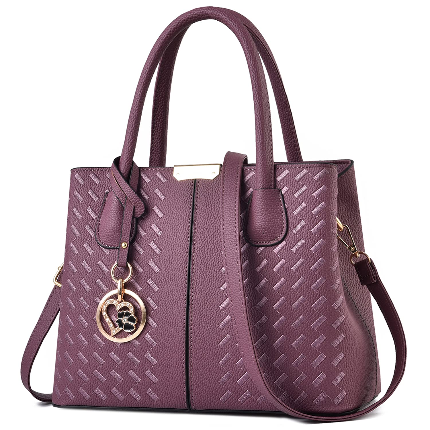 Chicarousal Women's Leather Crossbody Bag - Stylish Tote & Shoulder Purse for Daily Use