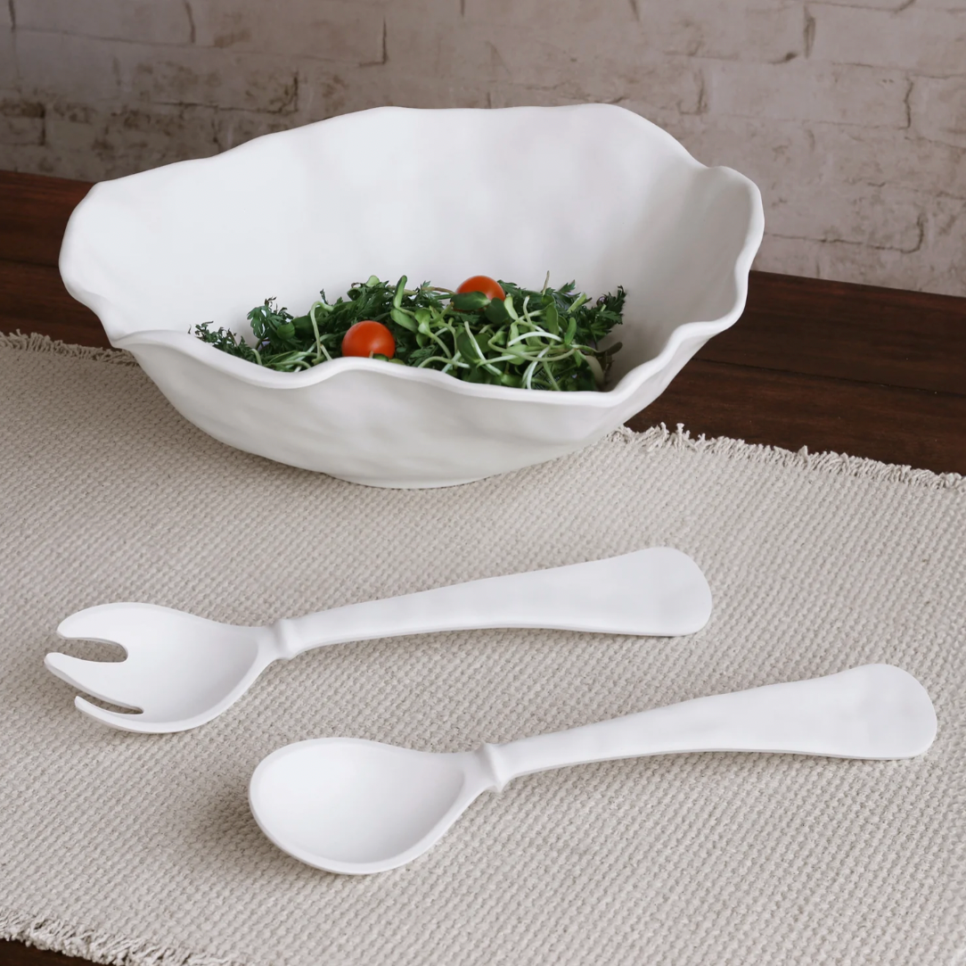 Beatriz Ball VIDA Nube Large Round Bowl - Elegant Serving Bowl for Salads, Fruits & Entertaining - Perfect for Dinner Parties & Home Decor
