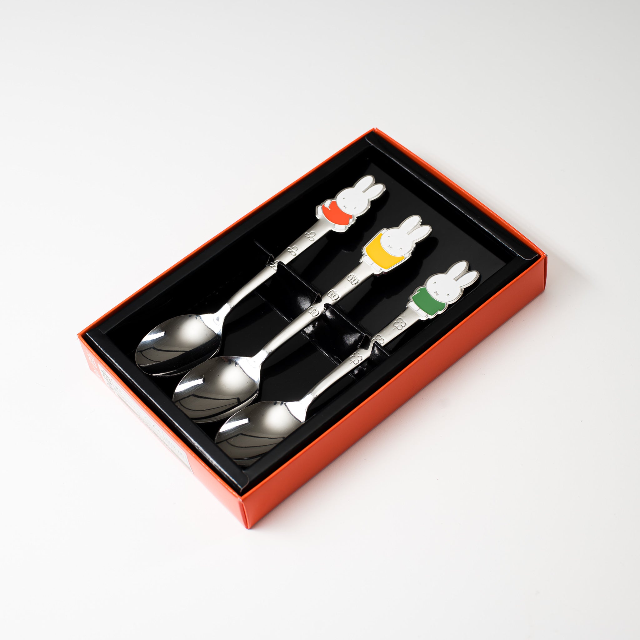 Miffy Trio Spoons Set - 3-Piece Bunny-Themed Baby Feeding Utensils for Toddlers | Perfect for First Foods, Weaning, and Baby-Led Weaning at Home or Travel