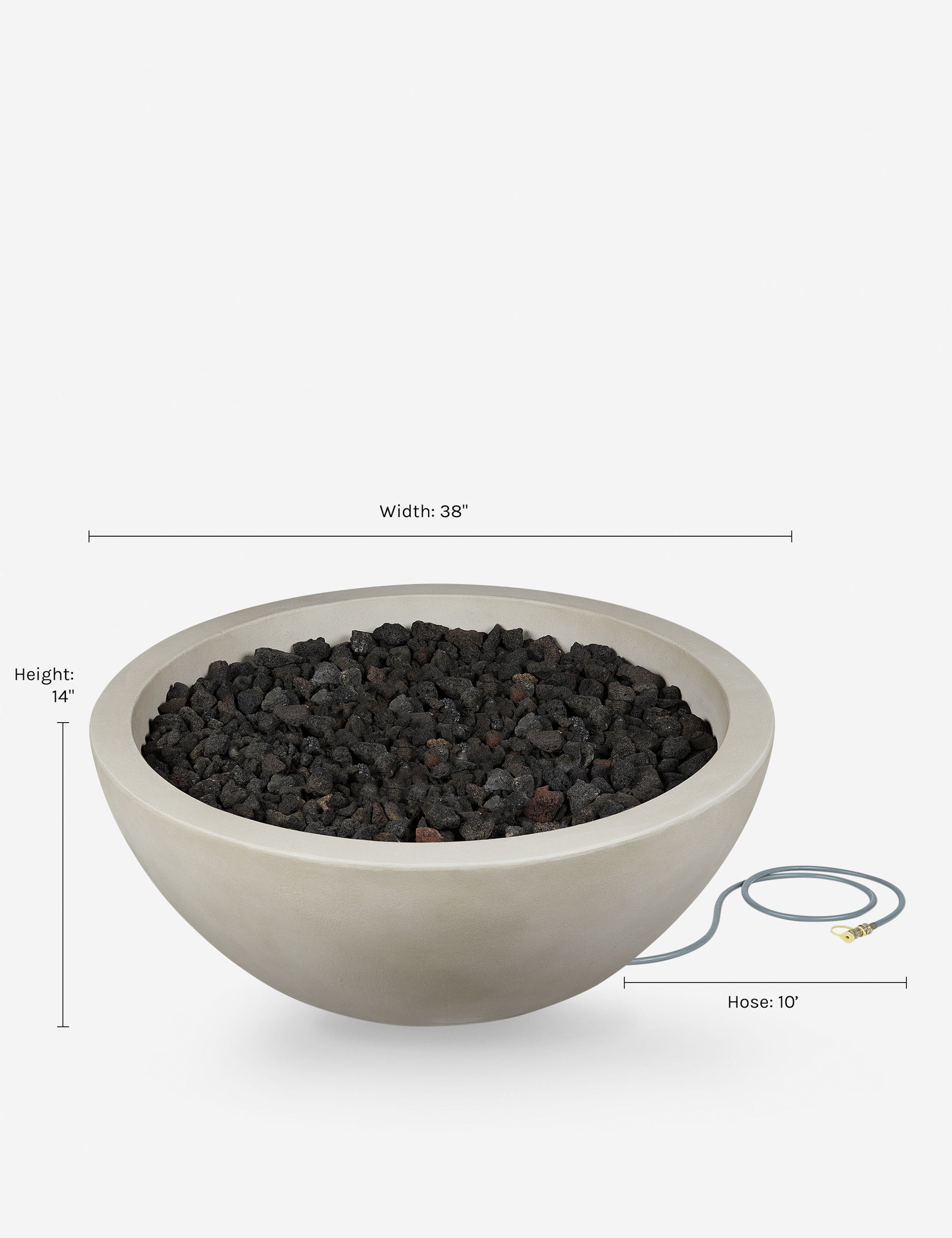 Benno Fire Bowl - Outdoor Fire Pit for Backyard, Camping & Patio - Portable & Durable Steel Fire Bowl for Wood Burning - Perfect for Gatherings, S'mores & Warmth