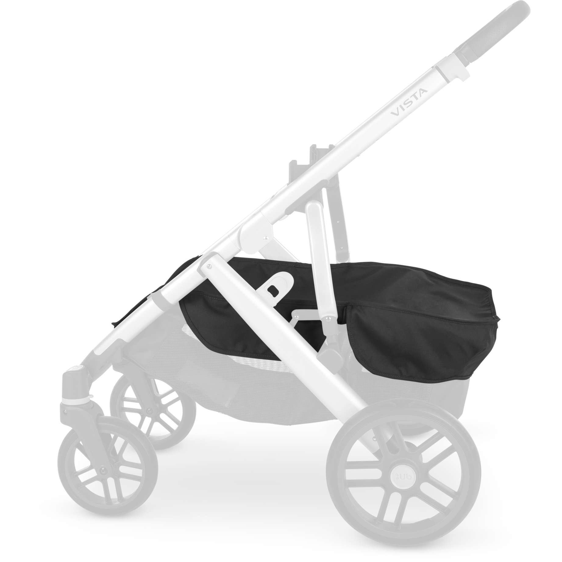 **UPPAbaby Vista V2 & V3 Stroller Basket Cover – Waterproof & Durable Storage Organizer for Baby Essentials – Perfect for Shopping, Travel & Daily Outings**