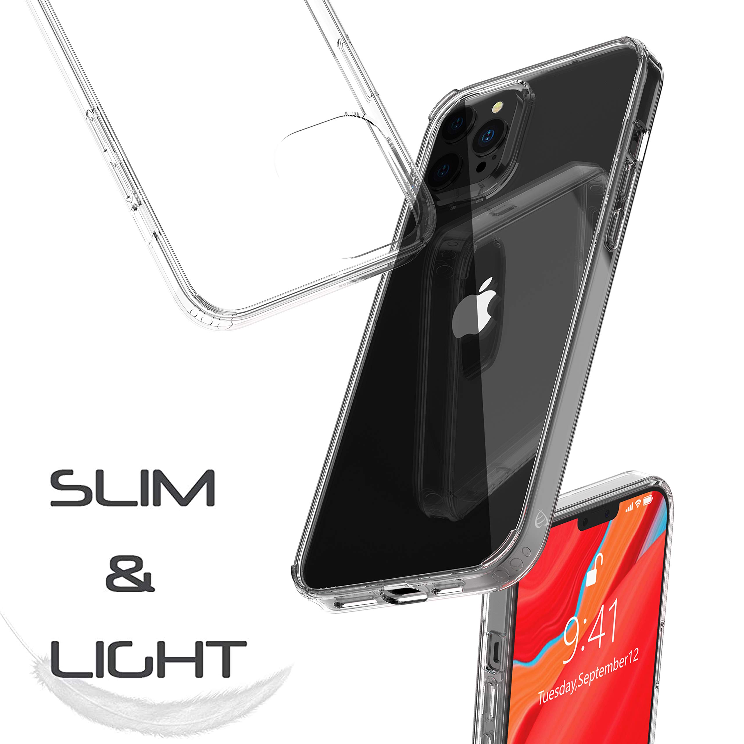 Luvvitt Clear View Shockproof Case for iPhone 12 Pro Max (6.7