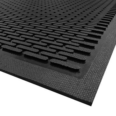 SuperScrape Mat - Heavy Duty Non-Slip Carpet Scraper for Shoes - Perfect for Entryways, Mudrooms & High Traffic Areas - Removes Dirt, Snow & Debris Effectively