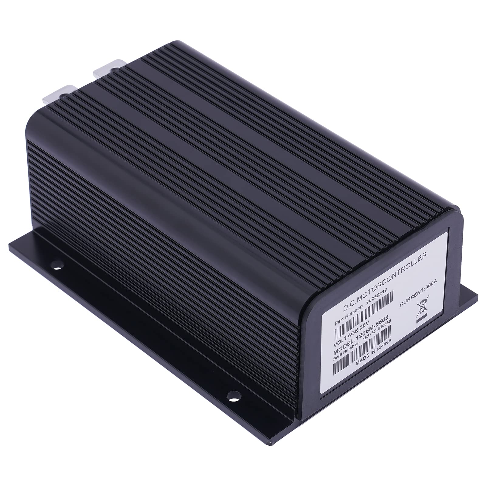 36V 500A Motor Controller for Club Car Golf Carts - High Performance DC Motor Speed Controller (Model 1205M-5603) | Perfect for Electric Golf Cart Upgrades & DIY EV Projects