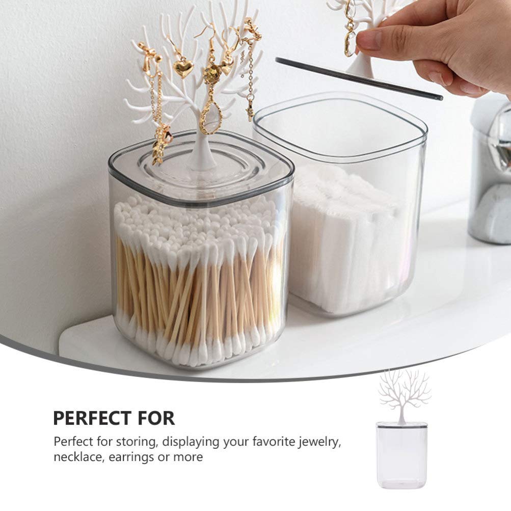 1pc Desktop Jewelry Organizer Box - Multi-Purpose Storage for Rings, Bracelets & Jewelry - Perfect for Home, Office & Travel Use
