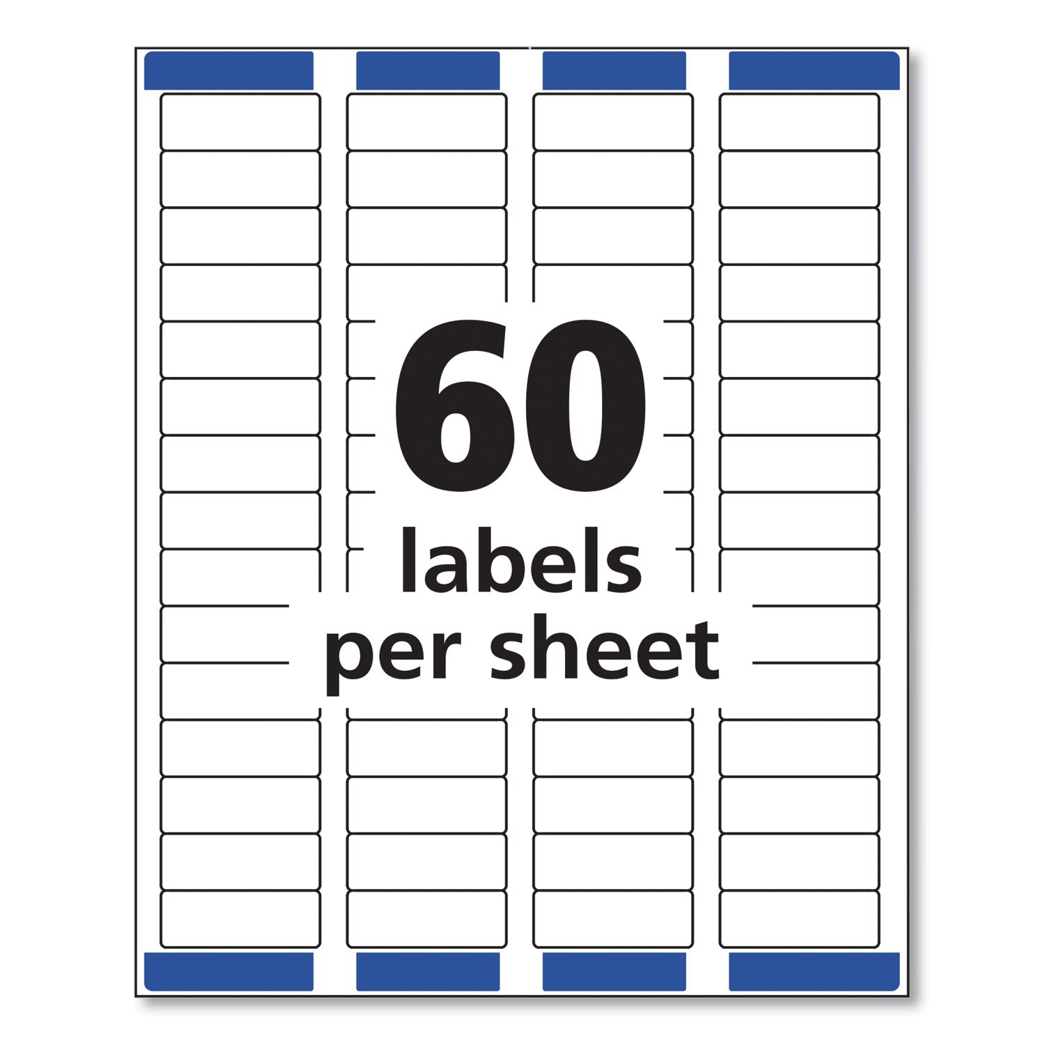 Avery® Easy Peel White Address Labels with Sure Feed Technology for Laser Printers, 0.66