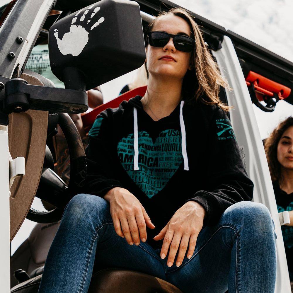 Women's American Poetry Hoodie - Soft & Stylish Pullover Sweatshirt for Casual Wear, Lounge & Outdoor Activities