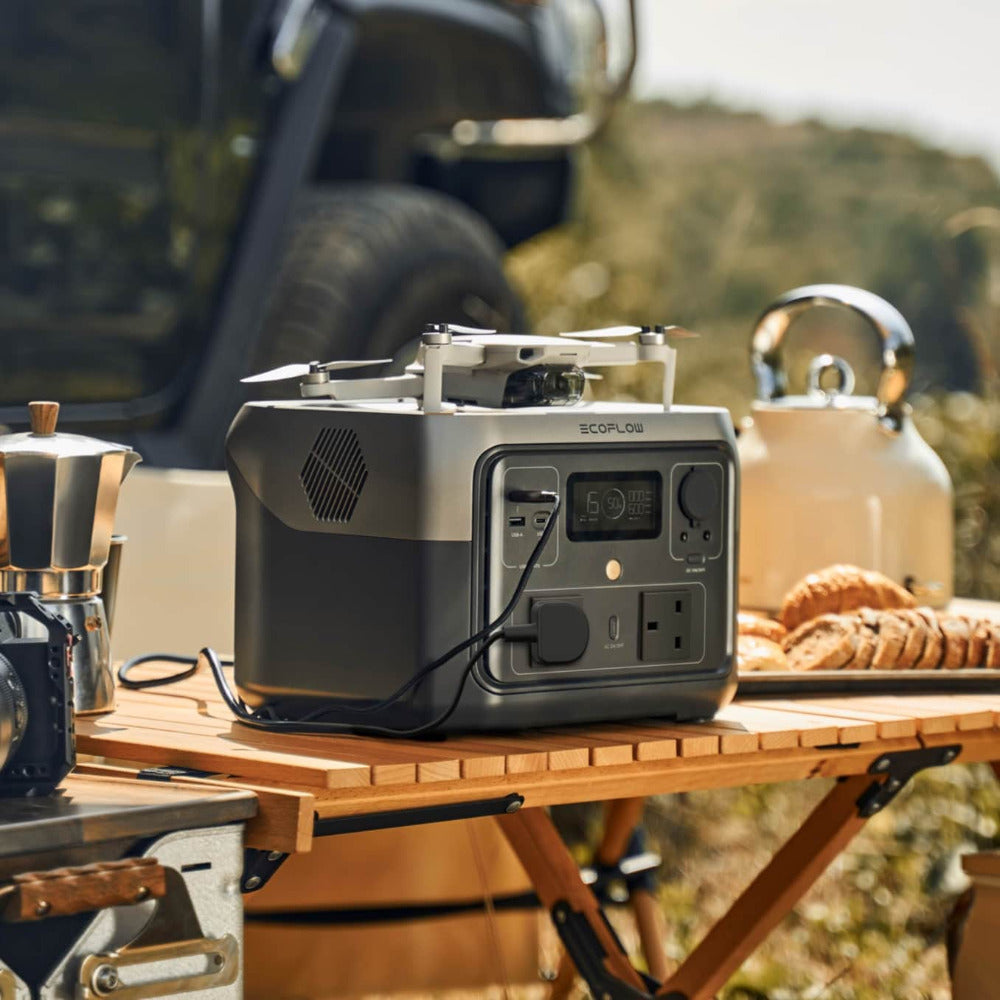 EcoFlow RIVER 2 Max Portable Power Station 288Wh | Solar Generator for Camping, RV, Emergencies | Fast Charging & Lightweight Backup Battery for Outdoor Adventures & Home Use