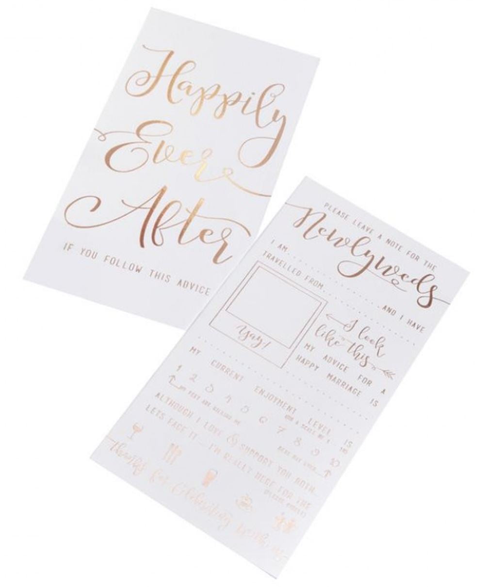 10 Pack Newlyweds Advice Cards - Thoughtful Wedding Gift for Bridal Shower, Anniversary & Couples - Perfect for Bridesmaids, Groomsmen & Guests