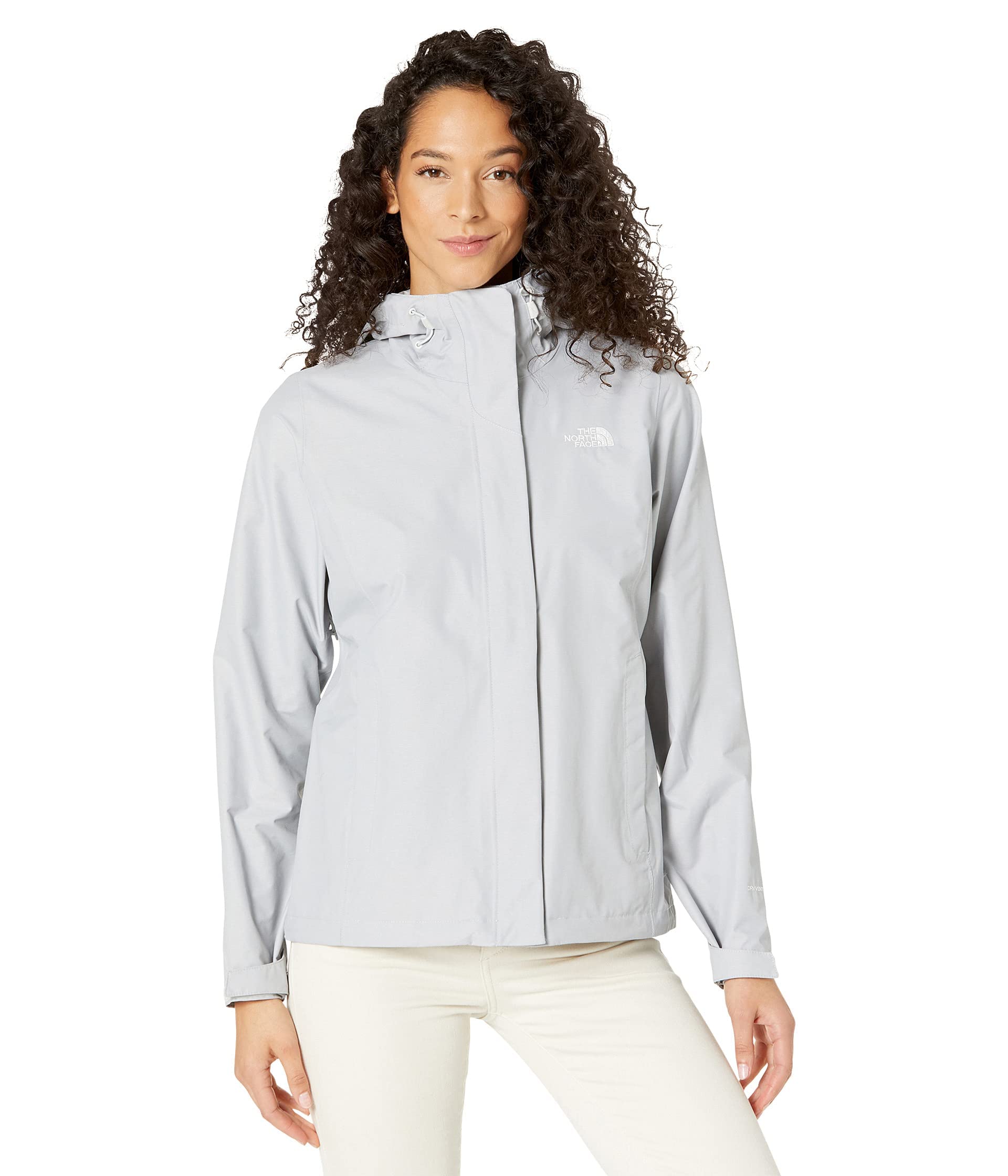 The North Face Women's Waterproof Rain Jacket - Venture 2 Hooded Windbreaker for Hiking & Outdoor Activities (Standard & Plus Sizes Available)